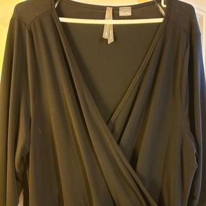 Pennington's black dress